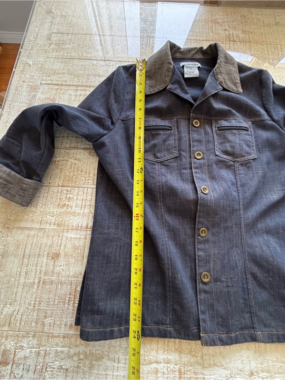 Jean Jacket-Blazer Style - Picture 5 of 7
